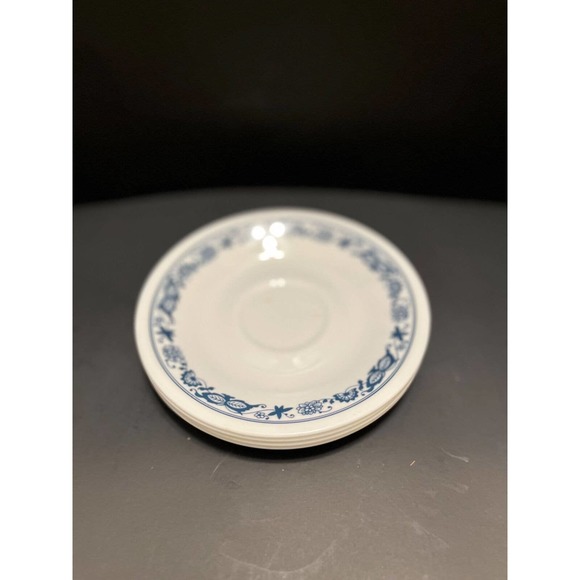 Vintage Corelle Livingware Old Town Blue, 20 Piece Dinner Set, New In Original B - Picture 9 of 11